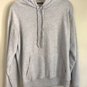 Brandy Melville speckled grey hoodie